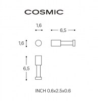 MEDIDAS COLGADOR LOGIC COSMIC